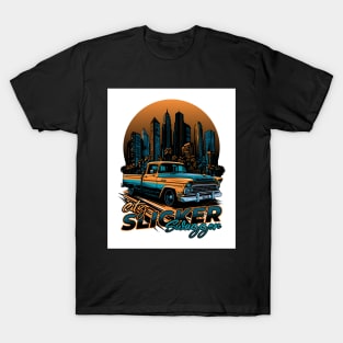 City Slicker Swagger - Vintage Truck T-Shirt